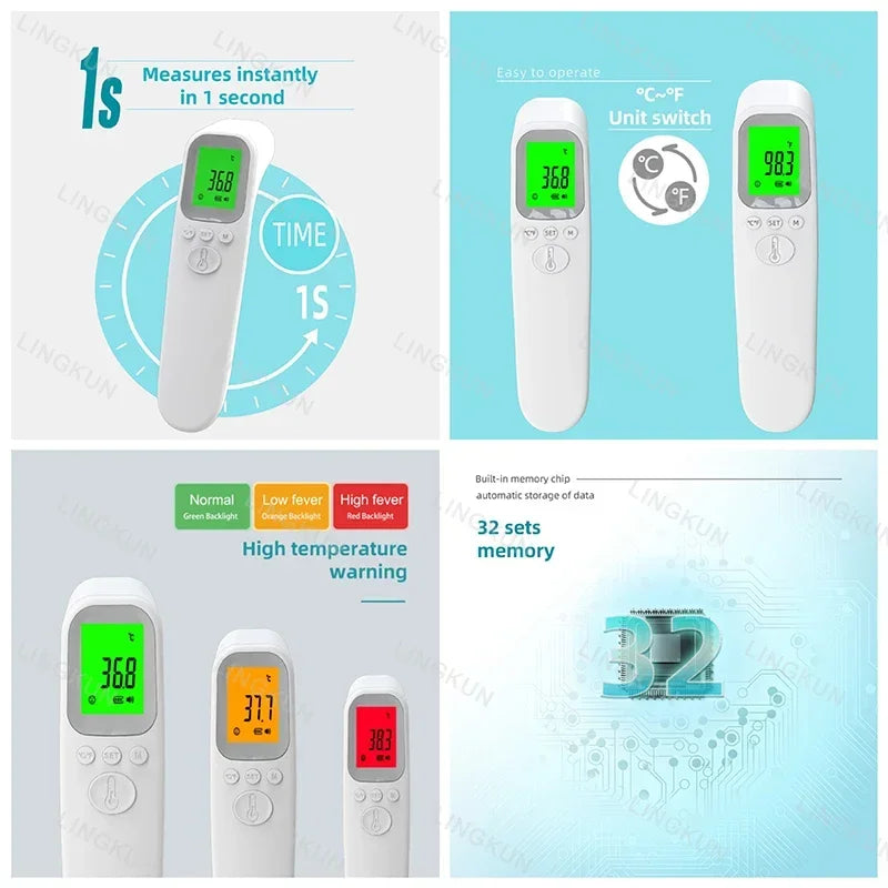 PetVibe™ Professional Non-Contact Infrared Pet Thermometer