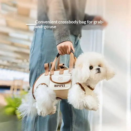 Adjustable Shoulder Handheld Travel Carrier – Portable Outdoor Pet Bag for Dogs and Cats