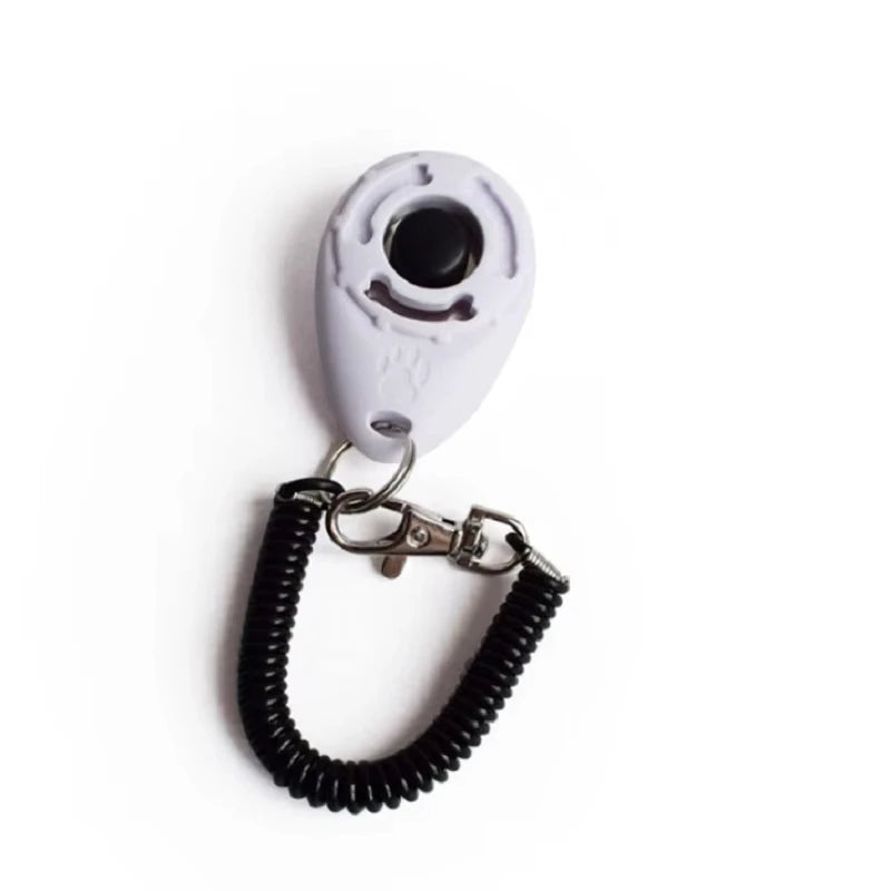 Dog Training Clicker with Adjustable Wrist Strap – Effective Pet Behavior Trainer