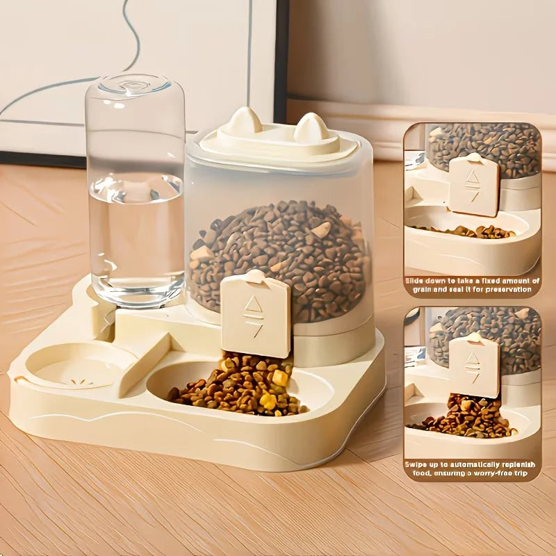 PetVibe™ 2-in-1 Automatic Water & Food Feeder