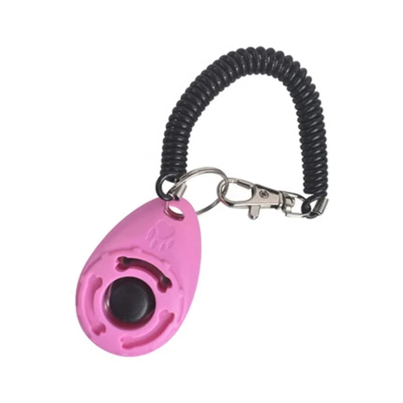 Dog Training Clicker with Adjustable Wrist Strap – Effective Pet Behavior Trainer