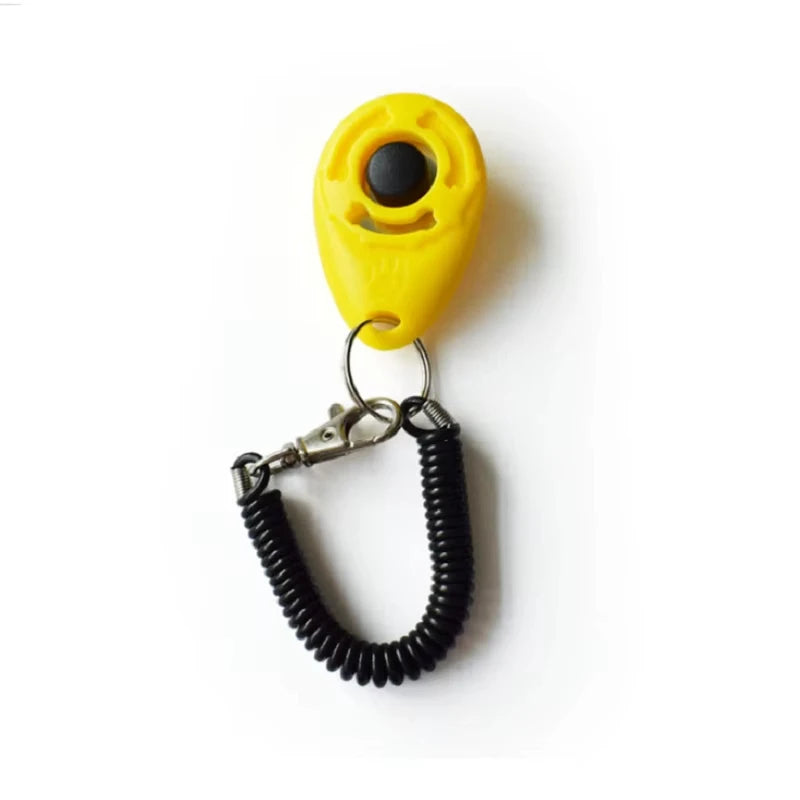Dog Training Clicker with Adjustable Wrist Strap – Effective Pet Behavior Trainer