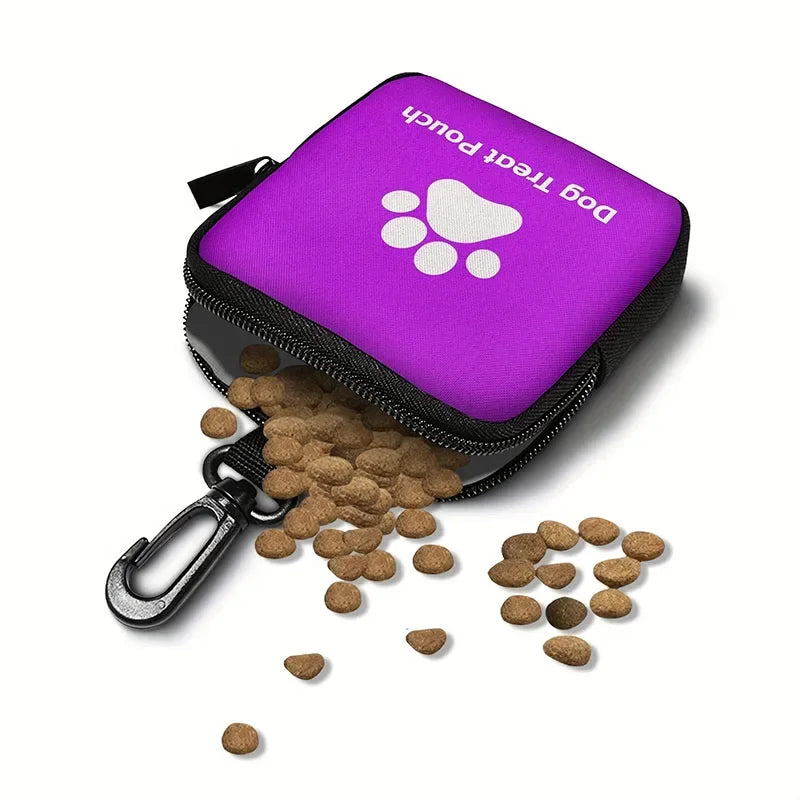 Portable Multifunctional Dog Snack Bag – Outdoor Training Reward Pouch