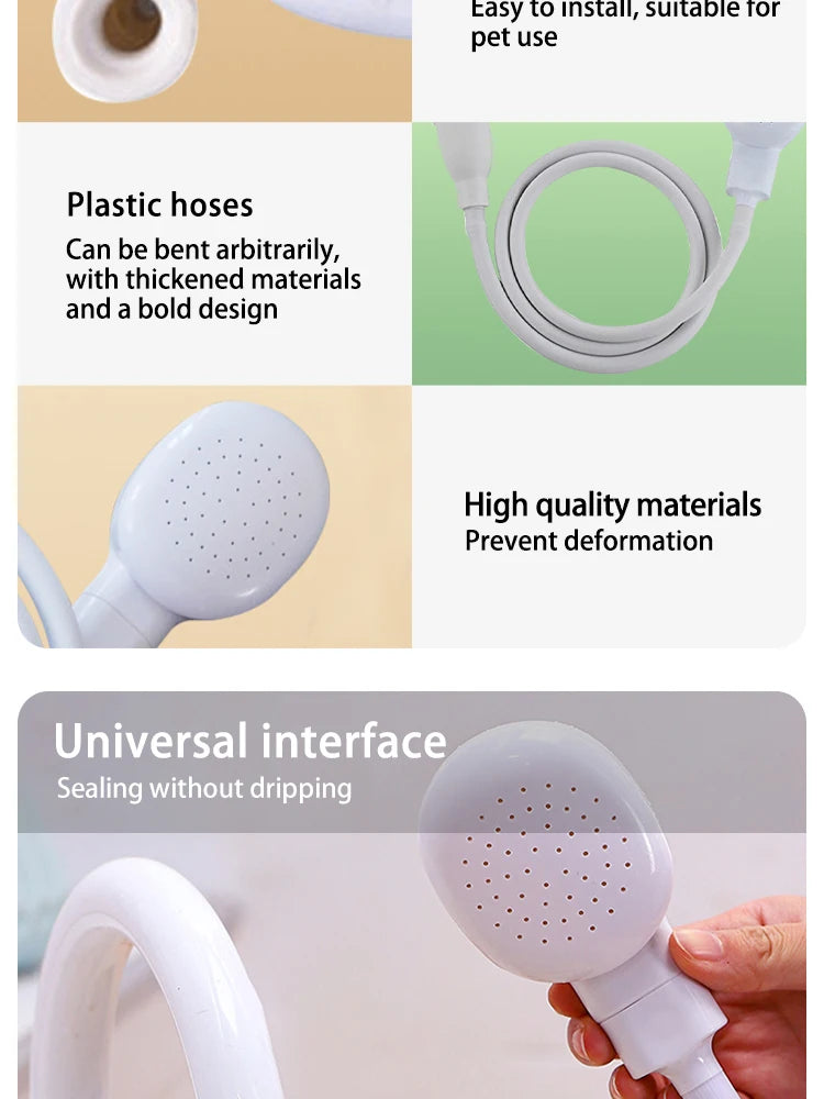 PetVibe™ Multifunctional Pet Shower Sprayer | Easy Bathing Grooming Tool