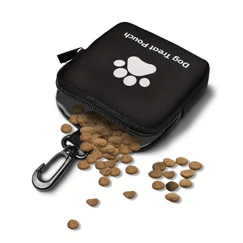Portable Multifunctional Dog Snack Bag – Outdoor Training Reward Pouch