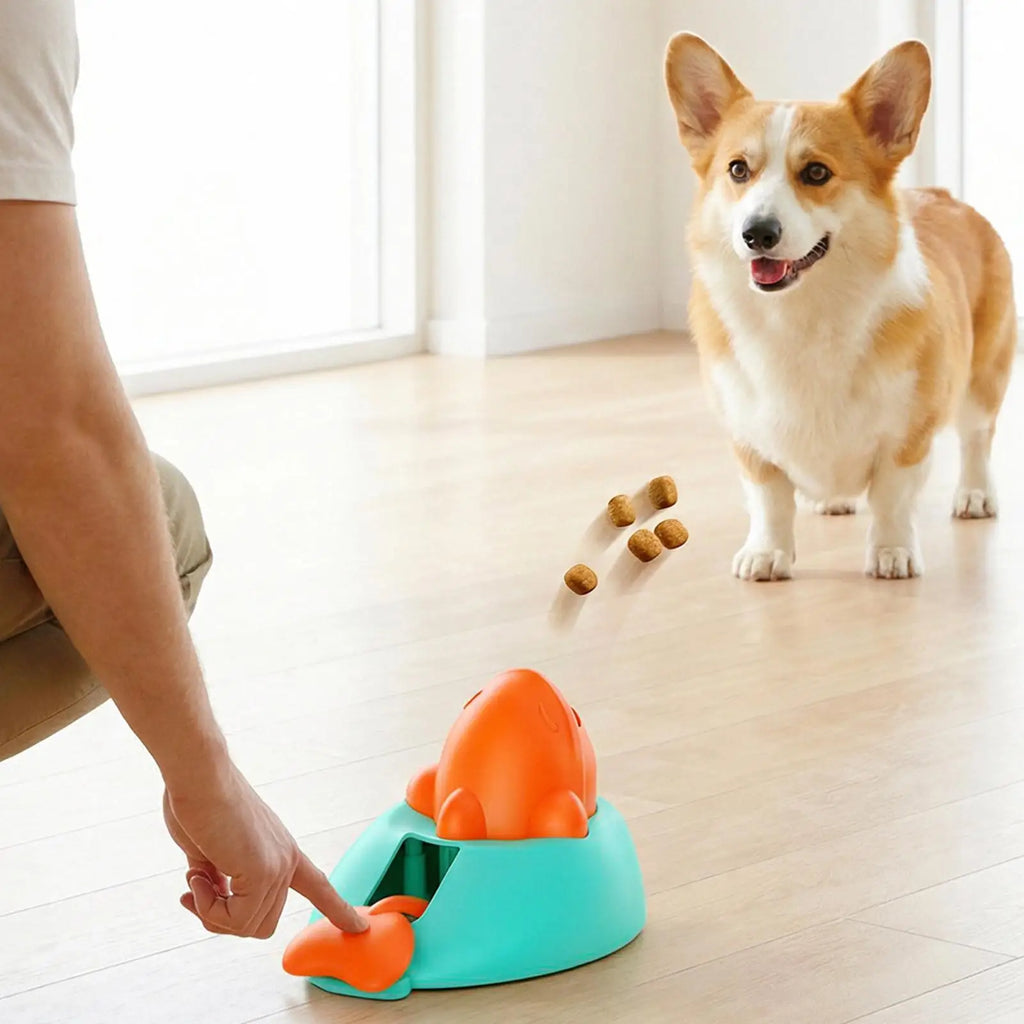 PetVibe™ Whale Treat Dispenser | Interactive Training & Enrichment Toy