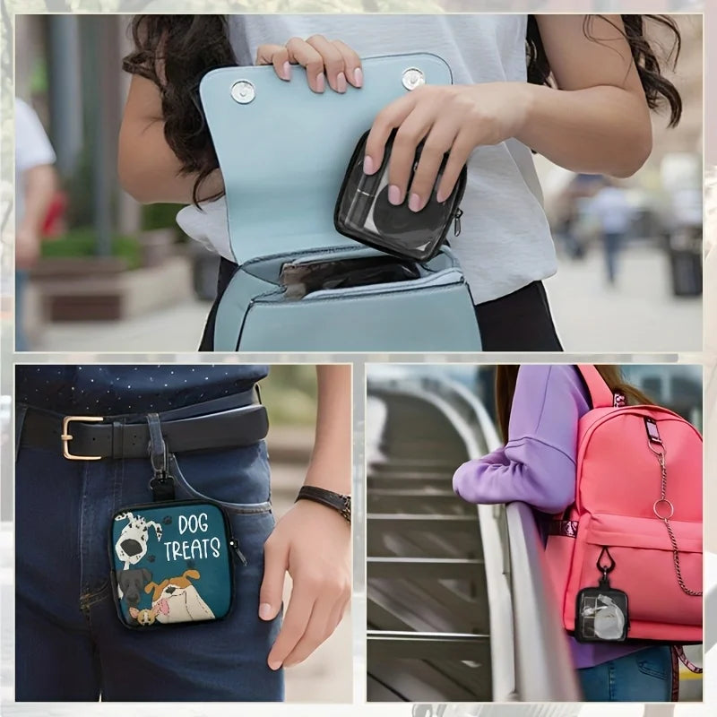 Portable Dog Treat Pouch – Essential Accessory for Walks