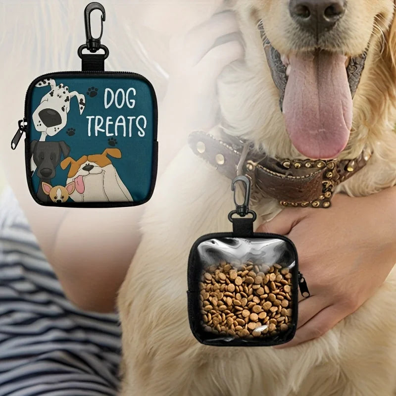 Portable Dog Treat Pouch – Essential Accessory for Walks