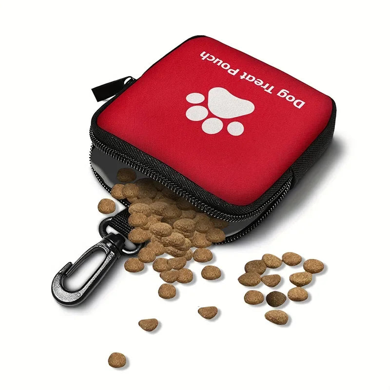 Portable Multifunctional Dog Snack Bag – Outdoor Training Reward Pouch