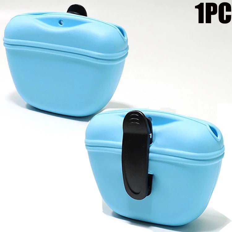Portable Dog Training Waist Bag – Treat & Snack Reward Pouch for Obedience & Agility