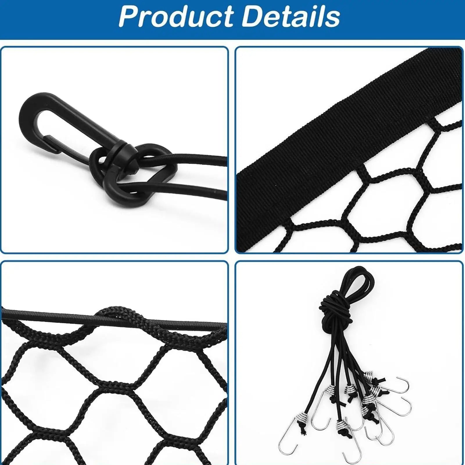 SUV Safety Dog Net – Escape-Proof Vehicle Barrier for Cars, Trucks, and SUVs
