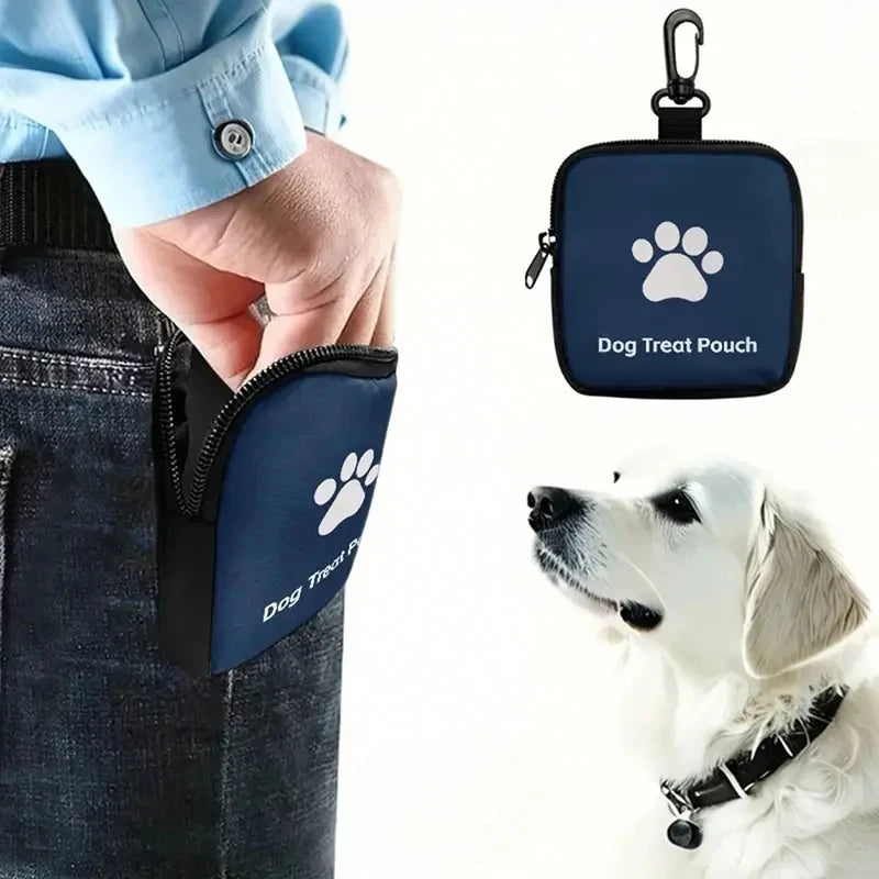 Portable Multifunctional Dog Snack Bag – Outdoor Training Reward Pouch