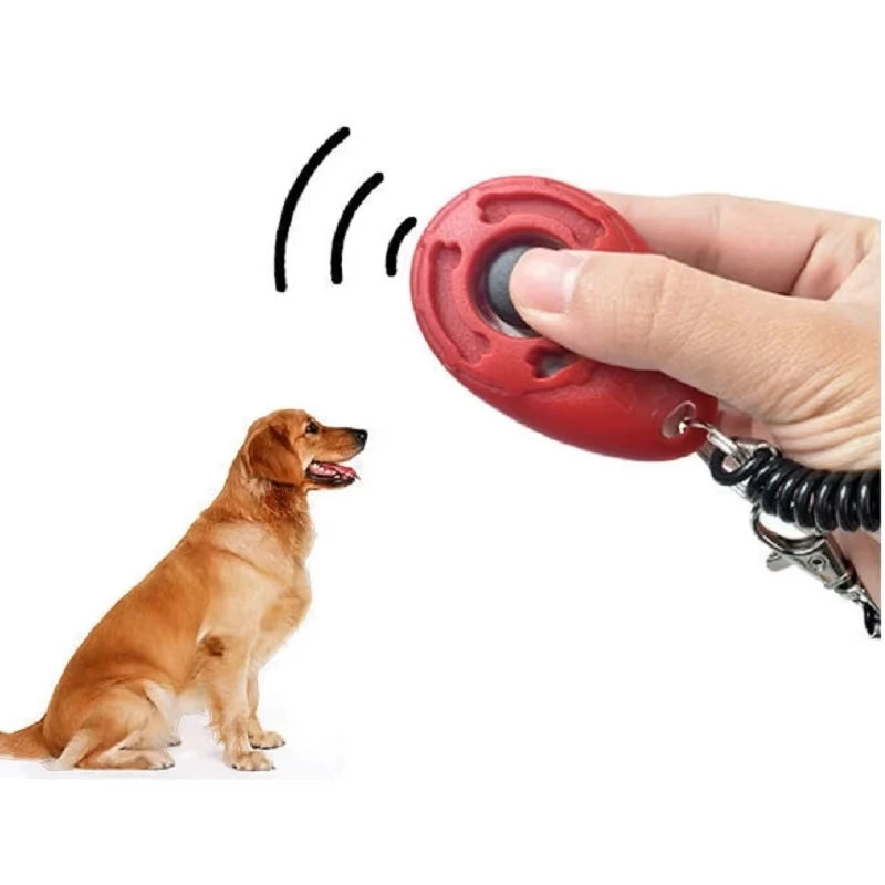 Dog Training Clicker with Adjustable Wrist Strap – Effective Pet Behavior Trainer