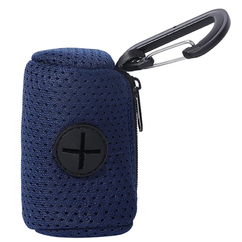 Portable Dog Poop Bag Holder – Essential Leash Attachment for Outdoor Walking