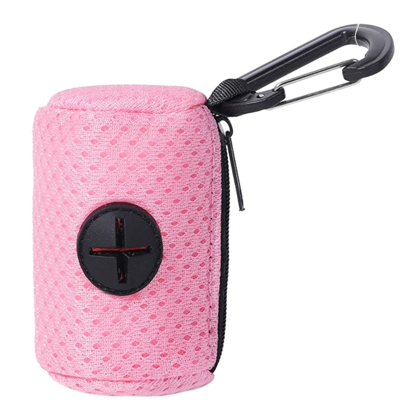 Portable Dog Poop Bag Holder – Essential Leash Attachment for Outdoor Walking