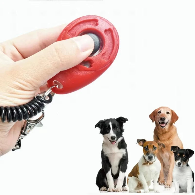 Dog Training Clicker with Adjustable Wrist Strap – Effective Pet Behavior Trainer
